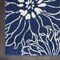 Homeroots 5 x 7 ft. Navy & Ivory Floral Area Rug 385479 - alternate 3